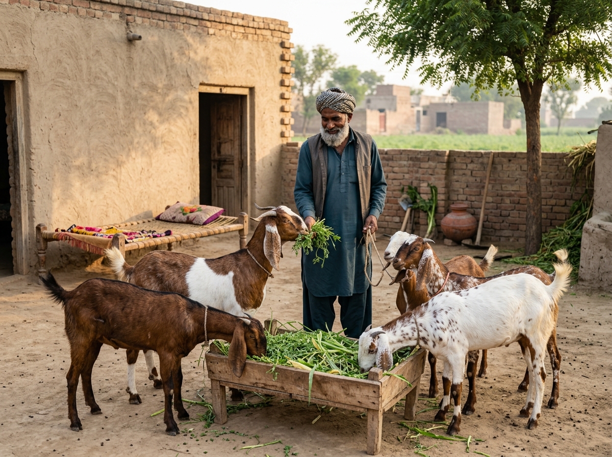 Goat Farming Project Punjab Pakistan